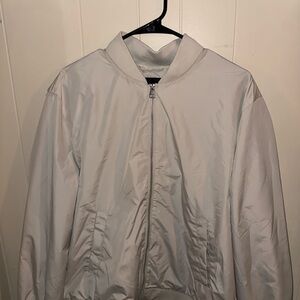 Men's Gray Bomber Jacket